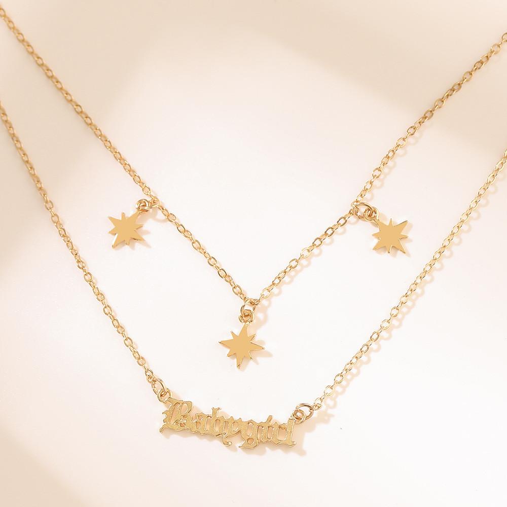 Babygirl Double Beautiful Layered Neck Chain Offering Fashion And Style For Women