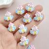 20Pcs New Resin Mini Cartoon Unicorn Series Flat Back Cabochons Scrapbooking DIY Jewelry Craft Decoration Accessories