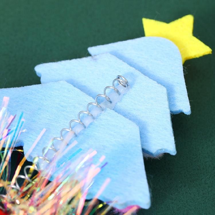 Eye Catching Christmas Tree Headband for Party Cosplay Headwear Costume Soft Fabric Headpieces Styling Accessory
