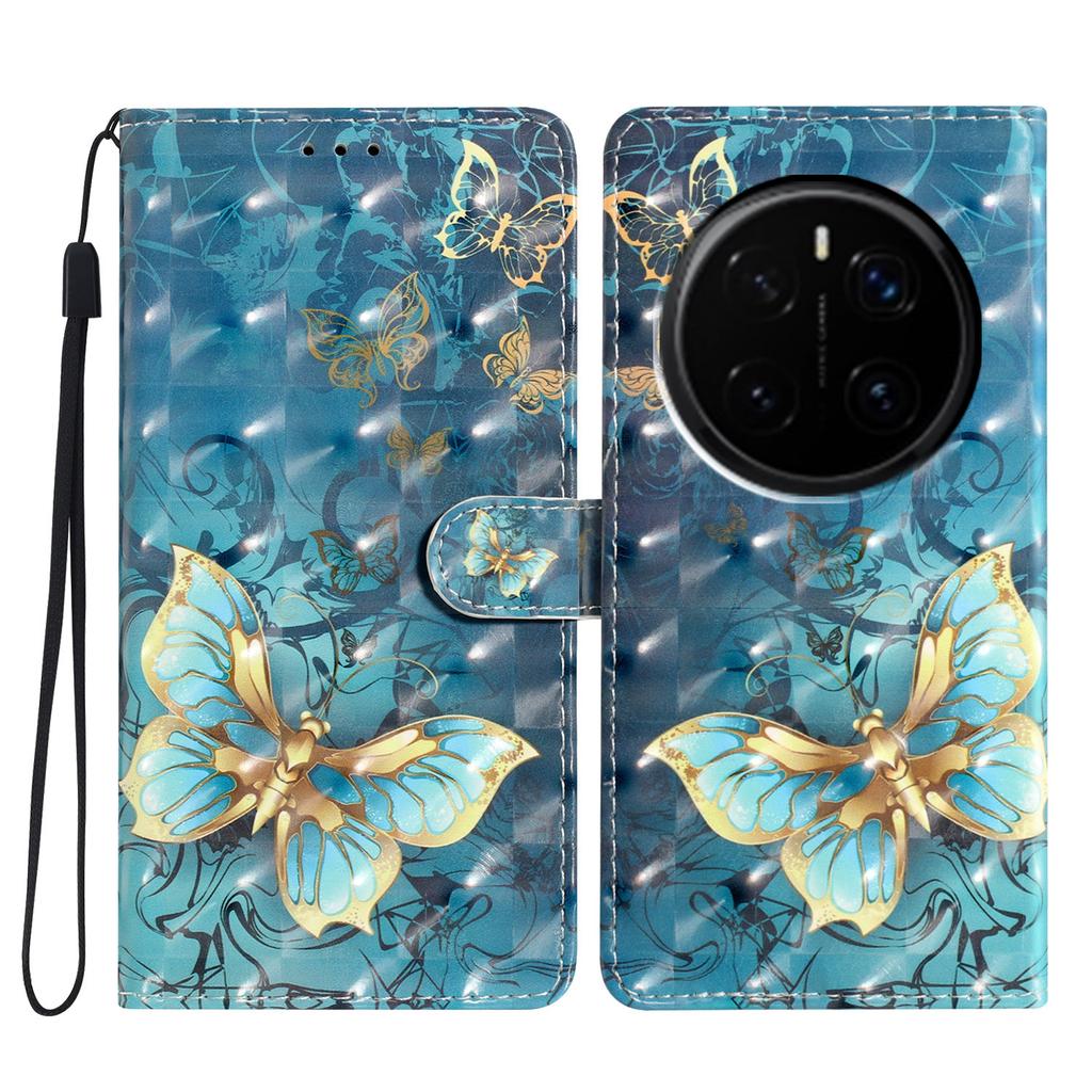 3D Pattern PU Leather Phone Wallet Case for Huawei P20 lite,P30 lite,Huawei Y6 (2018),Y7a,Honor 10 Lite,Honor 9 Lite,Honor X8a,Honor X6a...