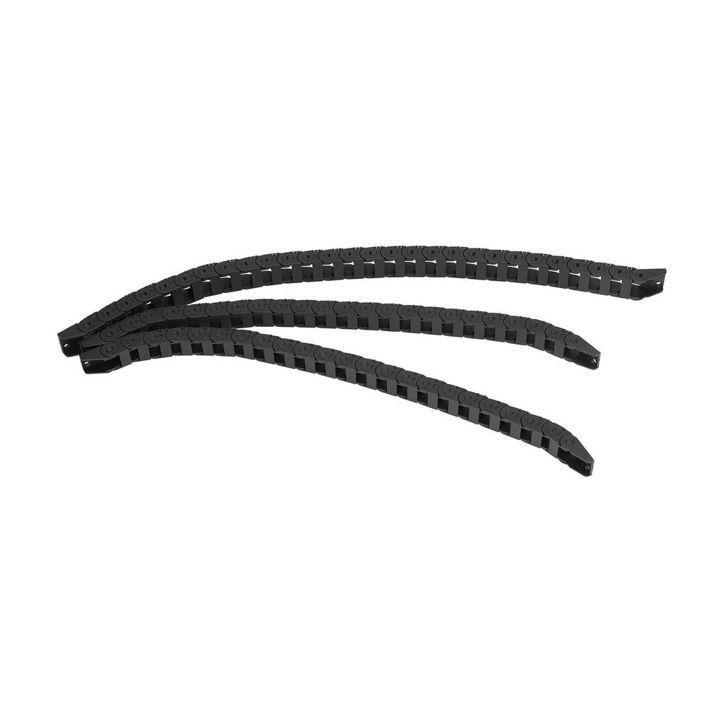 3Pcs Cable Carrier Chain Bridge 3 Hole Open Type Nylon Drag Chain Kit for VORON 2.4 3D Printer