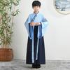 Hanfu Children's Traditional Costume: Boys' National Studies and Girls' Ancient Ruqun Tang Suit for School Performances.