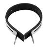 3.9in Motorcycle Exhaust Pipe Clamp Fixed Ring Stainless Steel Clip with Rubber Strip Universal