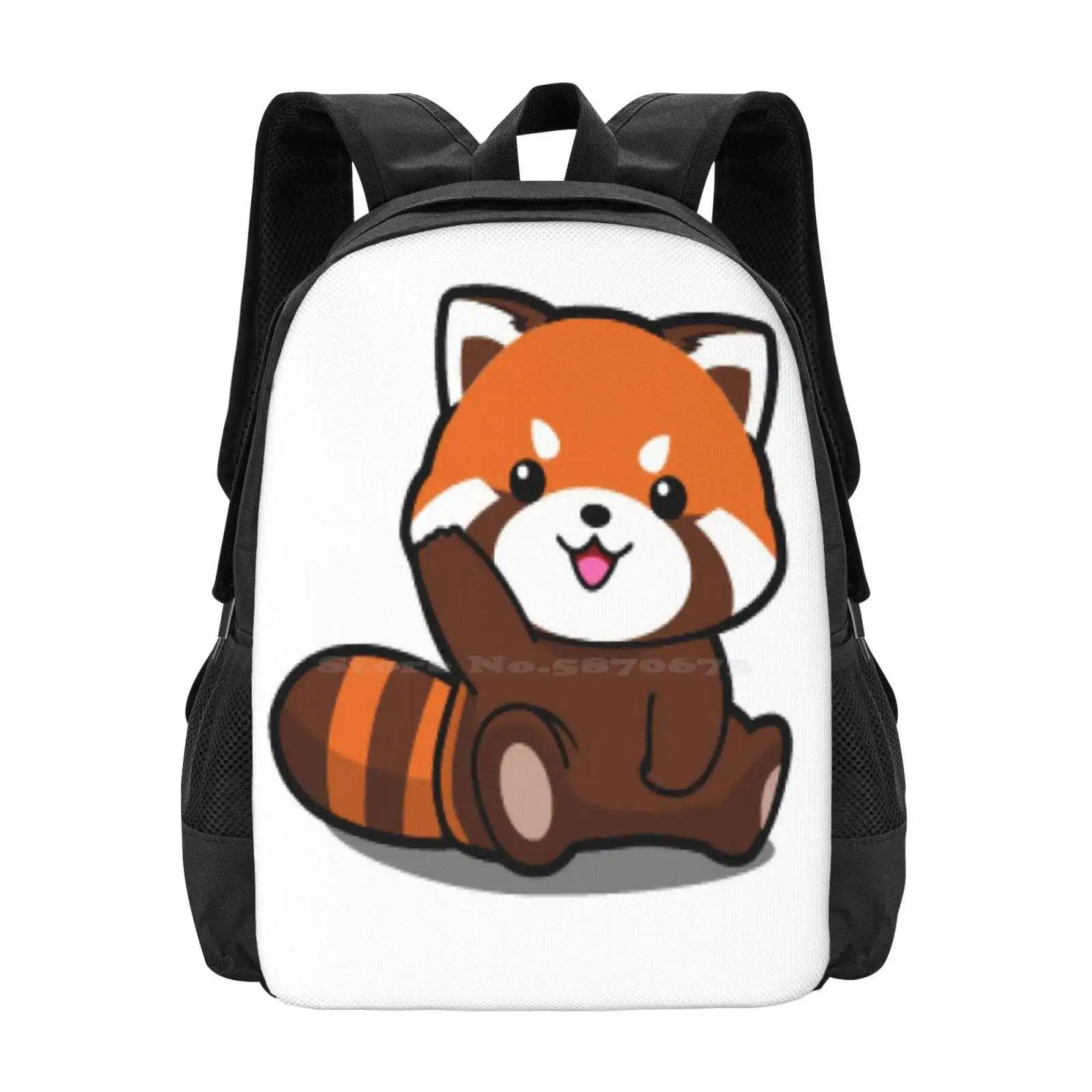 Sarkans Jauks Panda. Skolas Somas Ceļojumu
