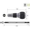 VESSEL (VESSEL) Ball Grip Differential Penetration Driver with +2 Bits 230W-2