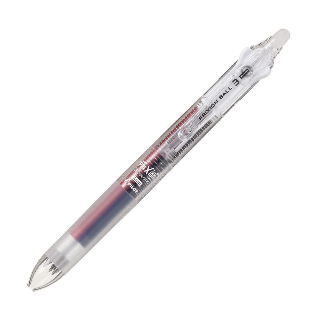 Pilot Frixion Ball 3 Slim Erasable Ballpoint Pen 0.38mm Non-Color (LKFBS60UFNC)