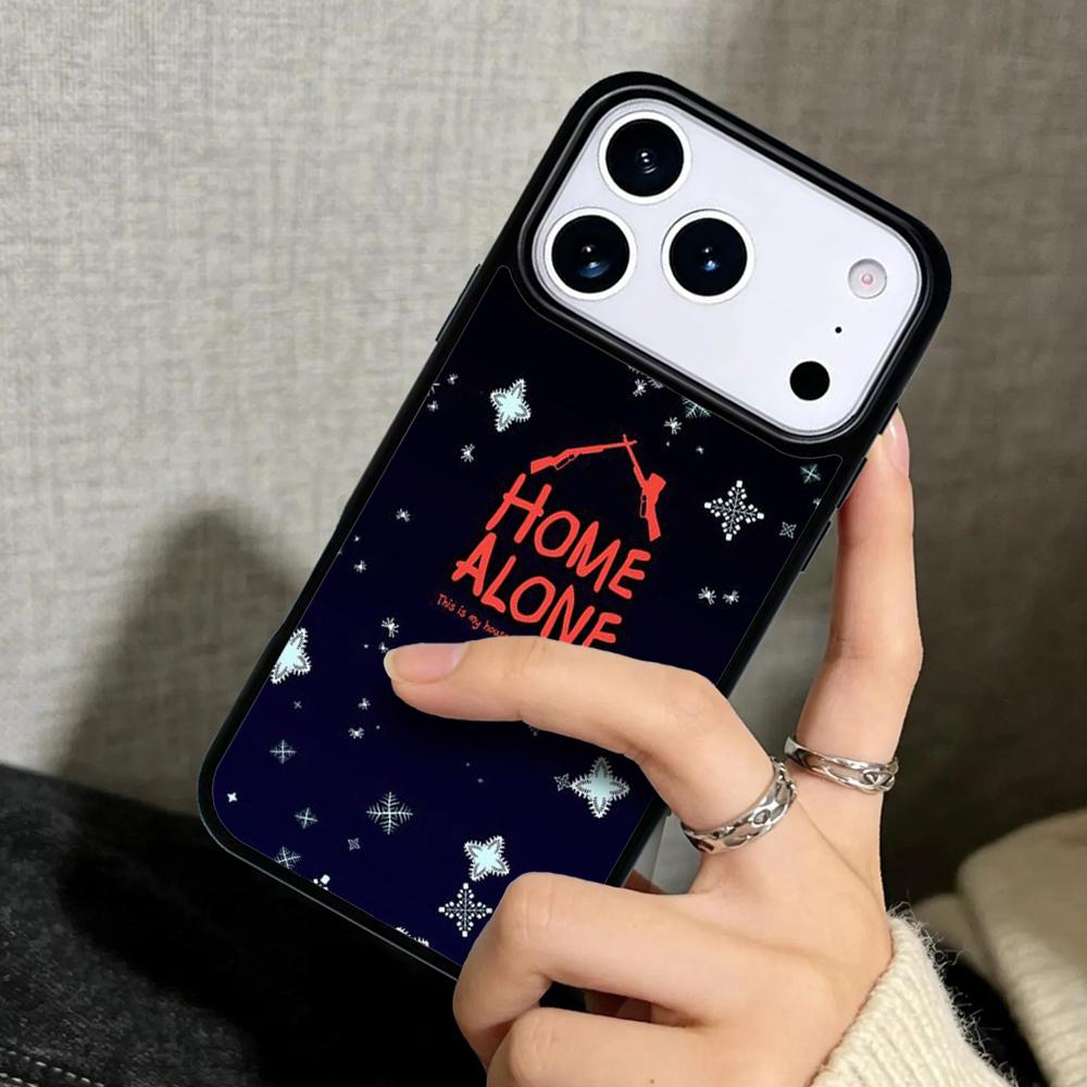 Capa Case for iPhone 17 Air 16 Pro Max 15 Plus 11 13 Mini 14 12 Back Phone Cover Home Alone