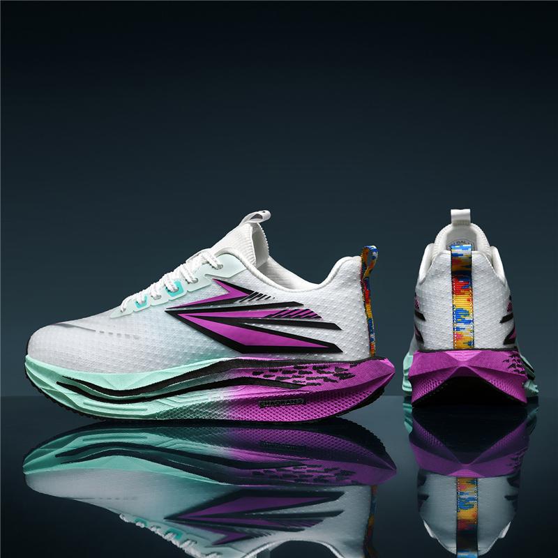 Sneaker Tennis Ventilated Running Shoes Running Sneakers Marathon Tough Outsole Footwear Sports Air Cushioned Walk Footwear Leisure Male