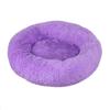 Fluffy Dog Bed Puppy Donut Mat for Cat Indoor Cats Anti-Slip Machine Washable Small Medium Multiple Sizes Colors Calming Pet Bed