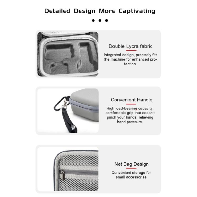 Portable Camera Storage Box Featuring Strap Attachment Water Resistant Impact Proof Pouches Organizers For Easy Carry