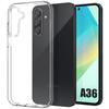 Transparent Case for Samsung Galaxy A36 - High Resistance Silicone Shockproof Anti-Scratch