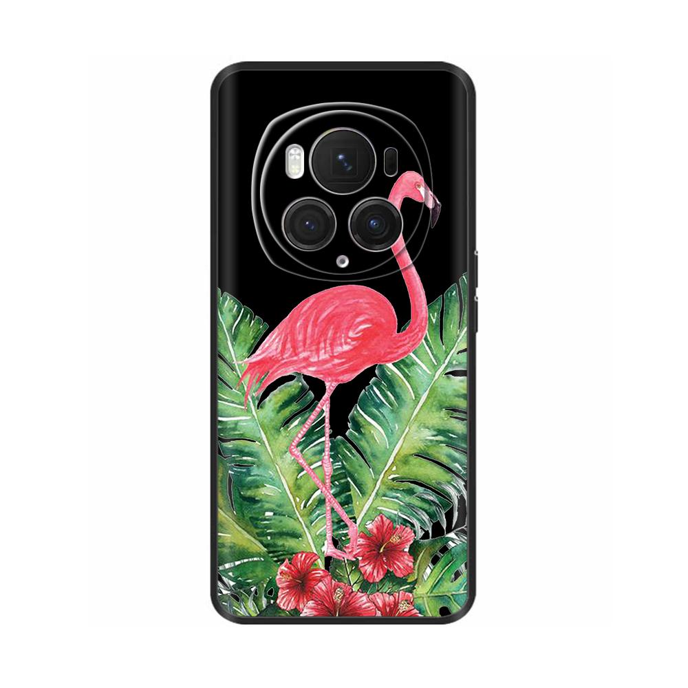 For Honor Magic6 Pro 5G Case Back Cover For Honor Magic6 5G Soft Black Silicone Fashion Phone Case For Magic 6 Pro Coque Fundas