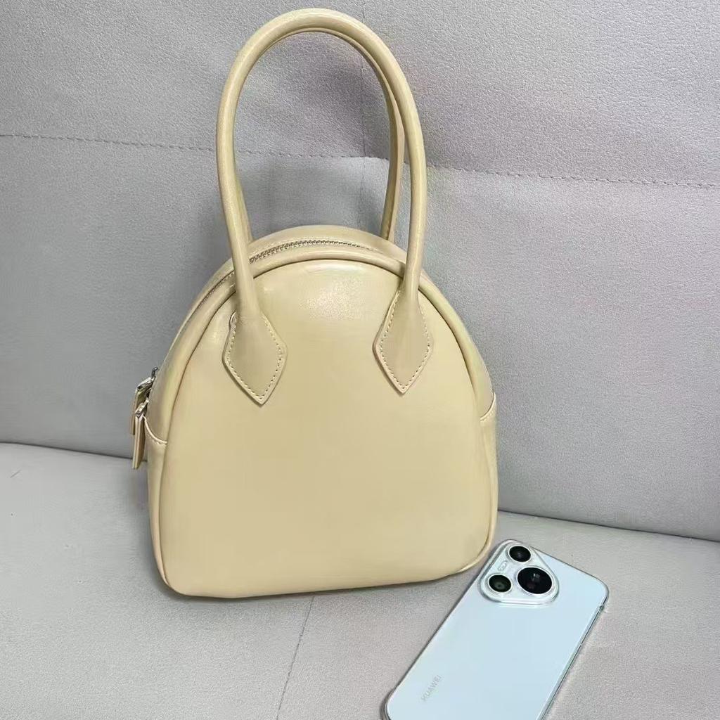 Factory Direct Sales Of High-Quality Cowhide Japanese-Style Small Shoulder Bag New Style Pure Japanese And Korean Style Handheld Bag Messenger Bag