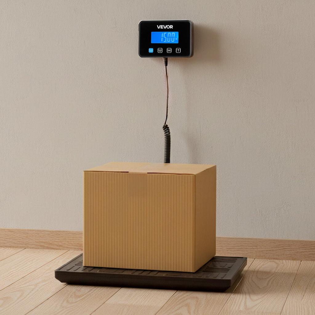 Digital Postal Scale, 20 g/100 g Dual Accuracy, 300 kg Commercial Weight Scale with Hold/Tare Function & LCD Display, Fit for Packages, Postage,