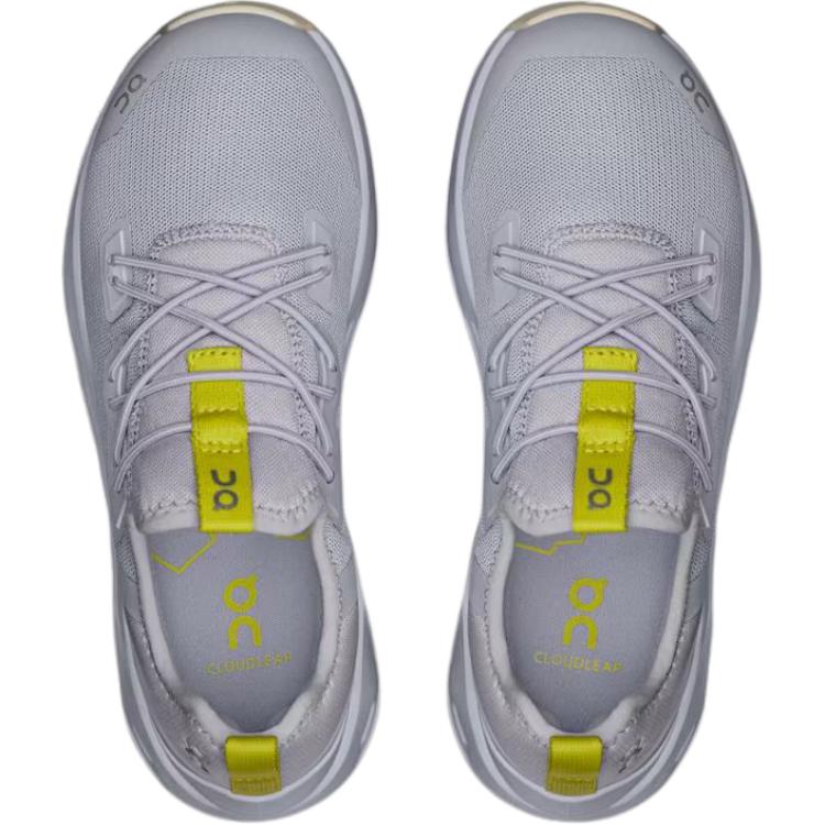 On Cloudleap Versatile Comfortable Breathable Low-Top Kids Running Shoes Kids Running Shoes Gray 3KE30023776