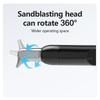 Dental Alumina Micro Sandblaster Black 4-Hole/2-Hole Pneumatic Polishing Machine Oral Hygiene Teeth Cleaning Device