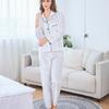 Autumn and Winter Pajamas Set Thickening Pleuche Long-sleeved Trousers Pyjamas Two-piece Velvet Loungewear Suit Women Sleepwear