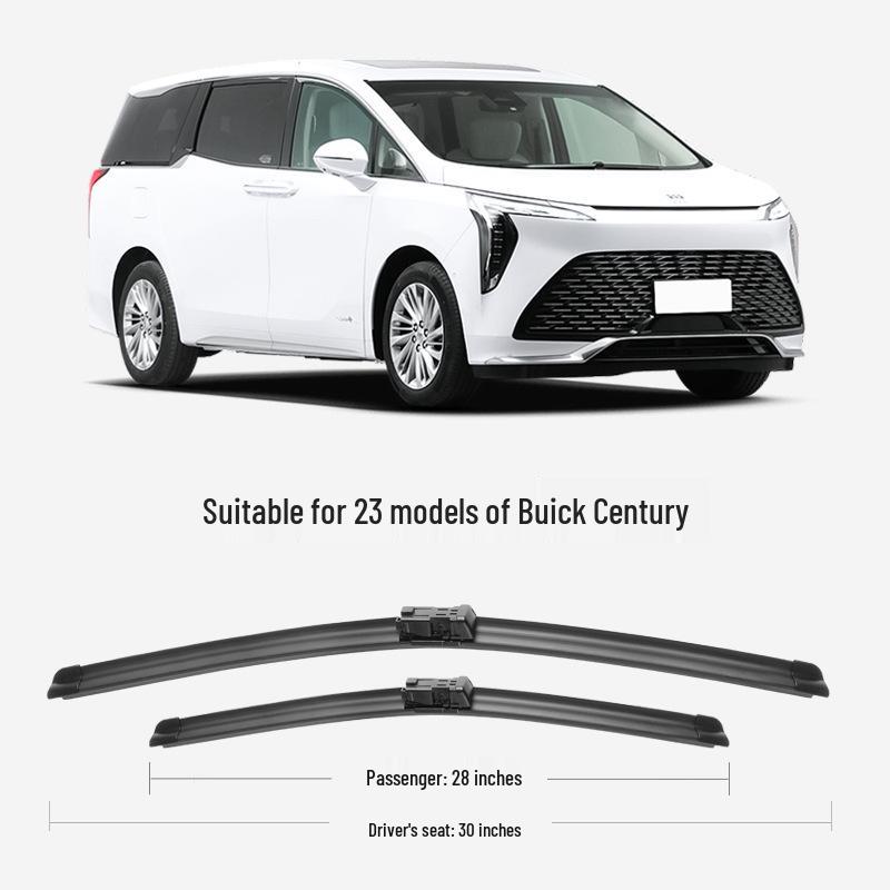 2023 Buick Century Frameless Silent Wiper Blade Buick Century 2023-2024 Set (Front Wipers)