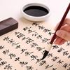 Jade Hibiscus Calligraphy & Painting Ink - Large Bottle for Brush Writing & Character Practice.
