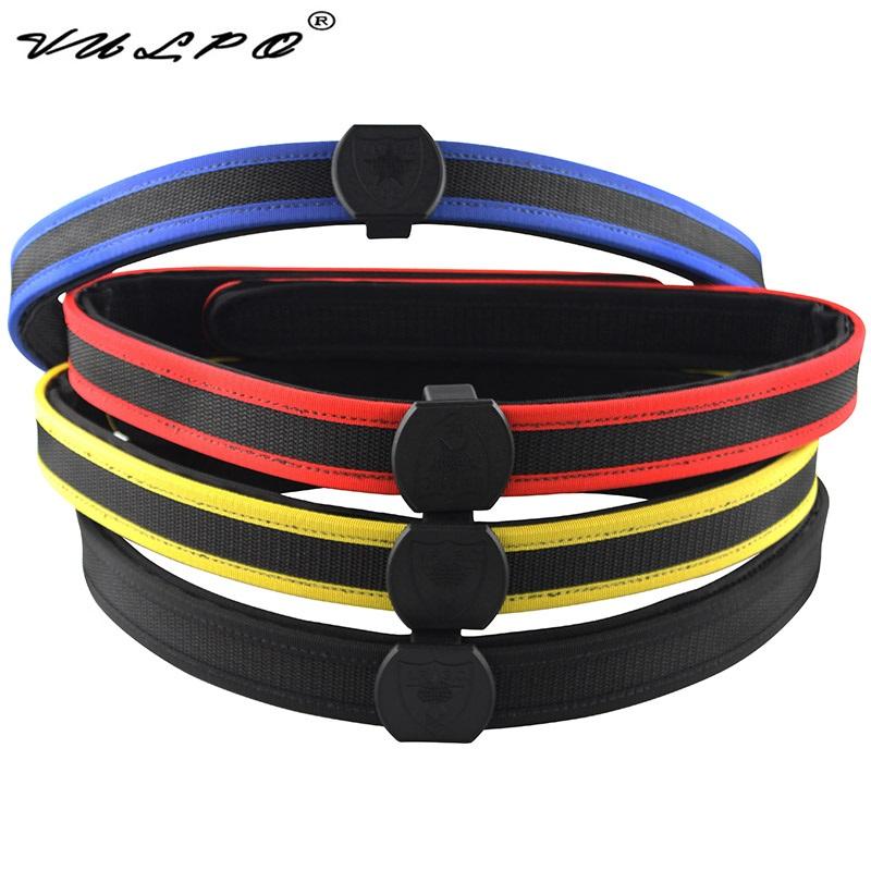 Yiran Health & Beauty Men's Vulpo Ipsc Tactical Nylon Belt Waist Area Heavy Duty Exercise High Quality Belt Ideal For Outdoor Hunting Accessories 120Cm