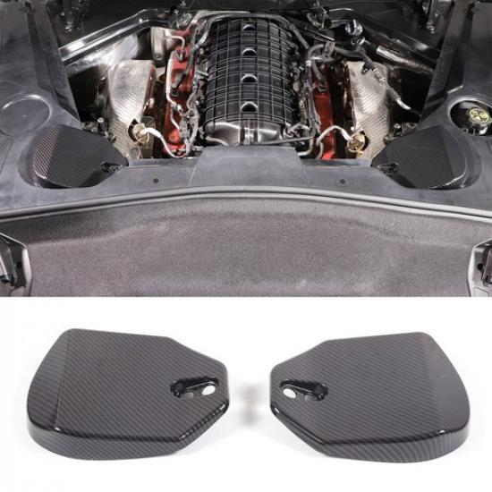 

For Corvette C8 ABS Carbon Fiber Engine Bay Shock protection Panel Cover