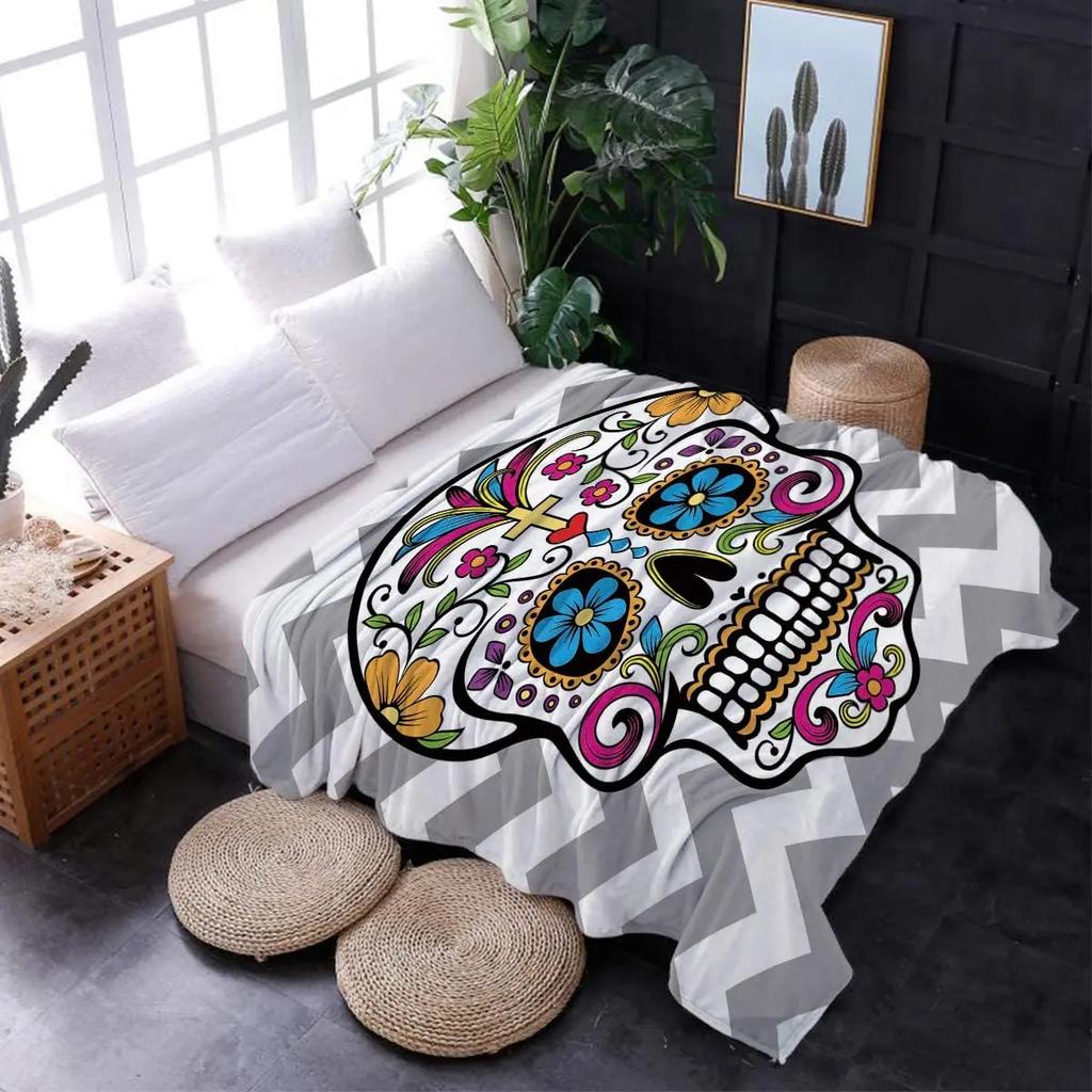 Flannel Fleece Bed Blankets Lightweight Cozy Throw Blanket for Couch Sofa Bedroom Adults KidsFire Basketball Twin Size 40"x50"