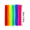 364Pcs 30cm Multicolor Soft Felt Sticks Bulk - DIY Craft Supplies | for Festival/Party Decor, Indoor Decoration ZSY