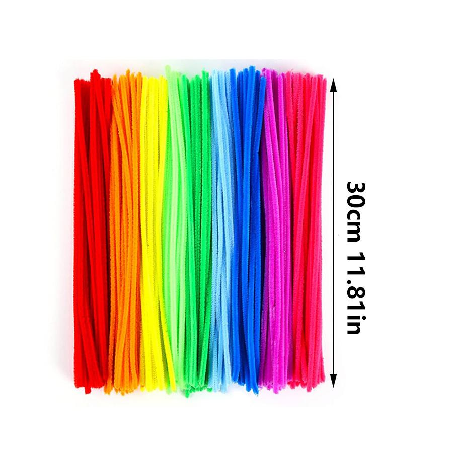 364Pcs 30cm Multicolor Soft Felt Sticks Bulk - DIY Craft Supplies | for Festival/Party Decor, Indoor Decoration ZSY