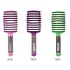 1pc Women Hair Scalp Massage Comb Bristle Resin Anti Static Hairbrush Pro Salon Stylist Hairdressing Styling Tool