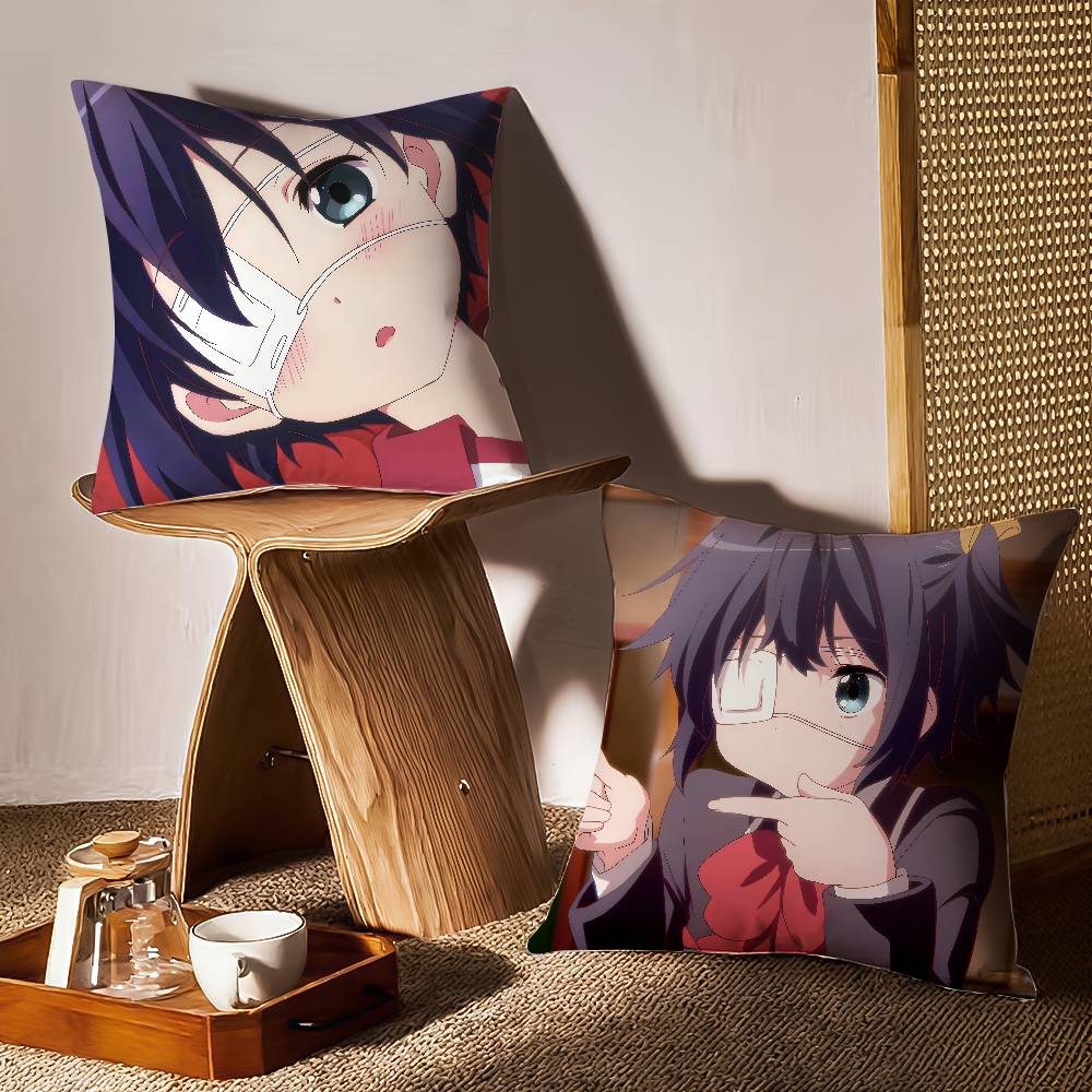 Anime L-Love Chunibyo & Other Delusions-MT Pillow Case Printing Pillowcase Living Room Sofa Cushion Cover Bedroom Room Decor