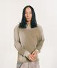 Deoopisyeollepyuji Hand Brushed Bleech Shirt Khaki