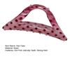 Hair Claw Anti-slip Teeth Large Shark Clip Dot Print Half-Tied Hair Strong Grip Back Head Hair Clip Hair Accessory