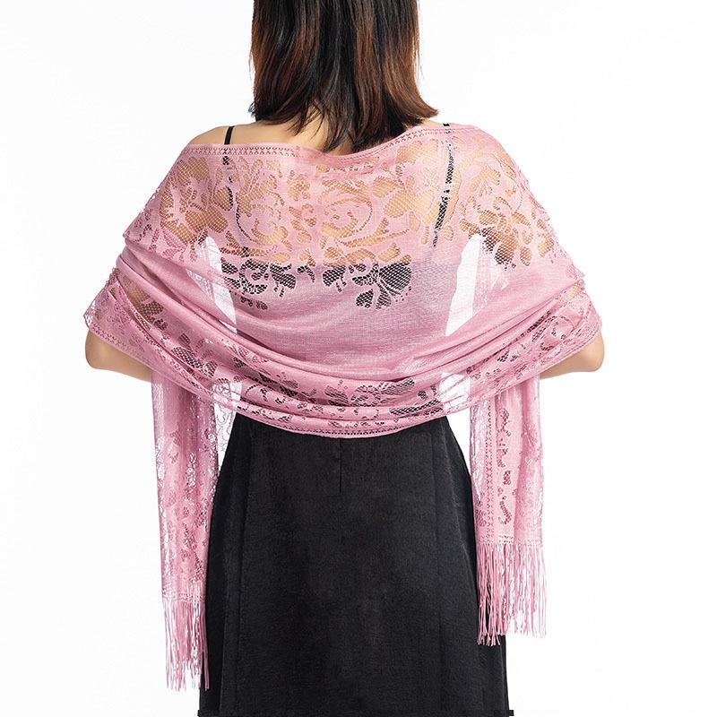 Lace Evening Shawl for Brides, Bridesmaids, and Parties