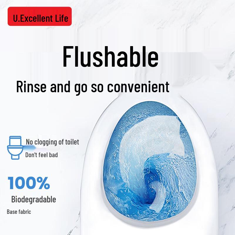 Youquan Life Flushable Wet Wipes