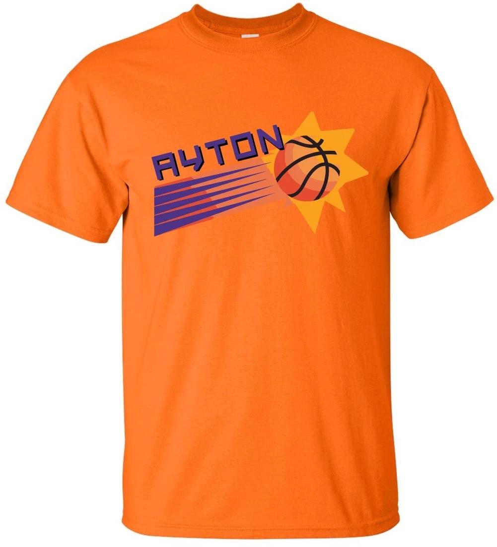 Phoenix Suns Deandre Ayton Old School Logo T-Shirt XXXL