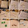 Elegant Burgundy Cherry Necklace For Women Minimalist Luxury Collarbone Chain Delicate Pendant