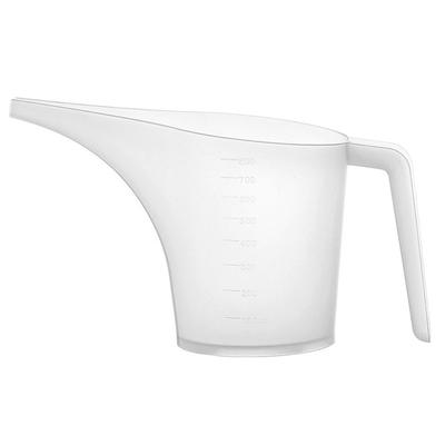 Kitchen 1000ML Measuring Cups Plastic Graduated Tip Mouth Cups Liquid Container Long Spout Funnel Pitcher Jug