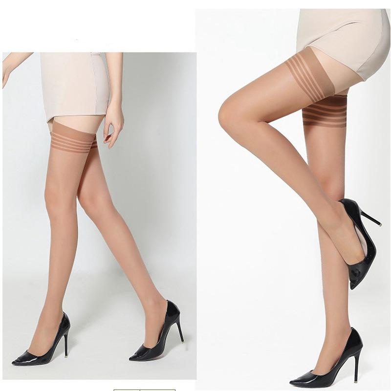 Top din dantelă Femei Club de noapte Ciorapi sexy Chiloți peste genunchi Ciorapi înalți pe coapsă