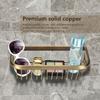 Wall Mount Shower Caddy Basket Shampoo Storage Holder  Bathroom Shower Washroom Restroom Kitchen