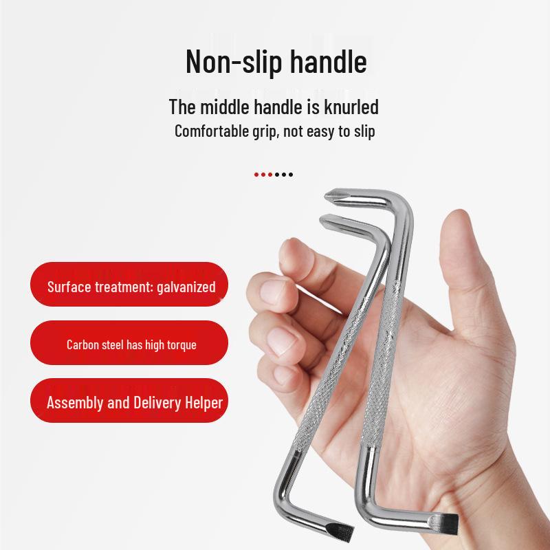 Z-Shaped & S-Shaped Dual-Use Mini Phillips Screwdriver Set
