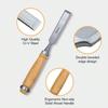 Professionelles Holzmeißel-Set, 4-teiliges Holzmeißel-Set für die Holzbearbeitung, Holzschnitzerei, CR-V-Stahlmeißel