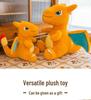Charizard Rabbit Fur Plush Toy - Dinosaur Pokémon Pillow for Boys & Gift Redemption