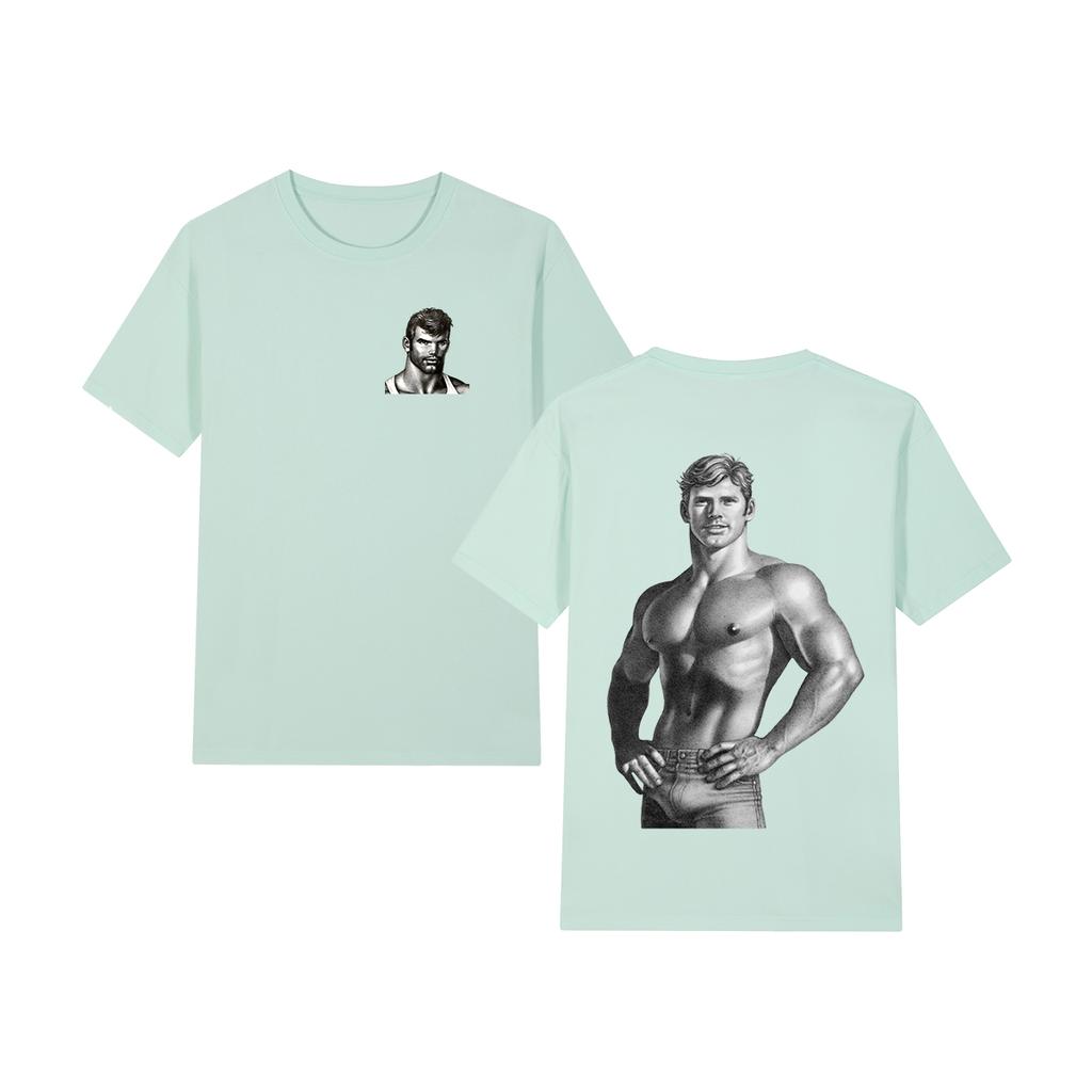 Tom of Finland New Vintage T-shirt Art LGBT GAY Rainbow COWBOY Cops Boyfriend Cotton Men T shirt New Tee Tshirt Womens Tops