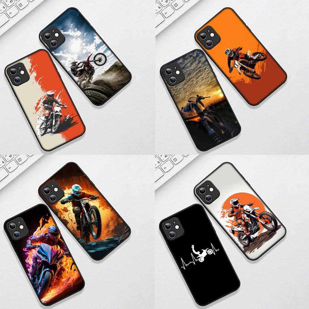 Mobile Moto Cross Motorcycle Sports for Motorola Moto G86 G57 G67 G54 G24 G15 Power G13 G14 G34 G35 G45 G53 G55 G64 G75 G72 Case