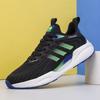 Trendiga märkesskor för män mesh andningsbara halkfria sportskor herrars vardagliga nät-skor moderiktiga mångsidiga löparskor