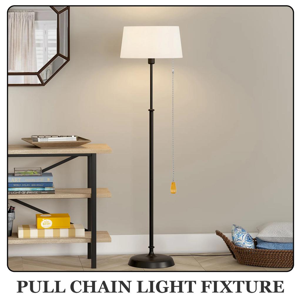 High Quality Pull Chain Light Switch for Table Pendant Wall Light Bathroom Fixture Sturdy Wood Iron Build Excellent Workmanship