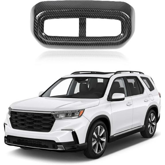 Rear Air Vent Outlet Frame Trim for Honda Pilot 2023 2024 2025/ Honda Passport 2026 Accessories, ABS Rear Air Conditioning Vent Protector Cover, 1PCS