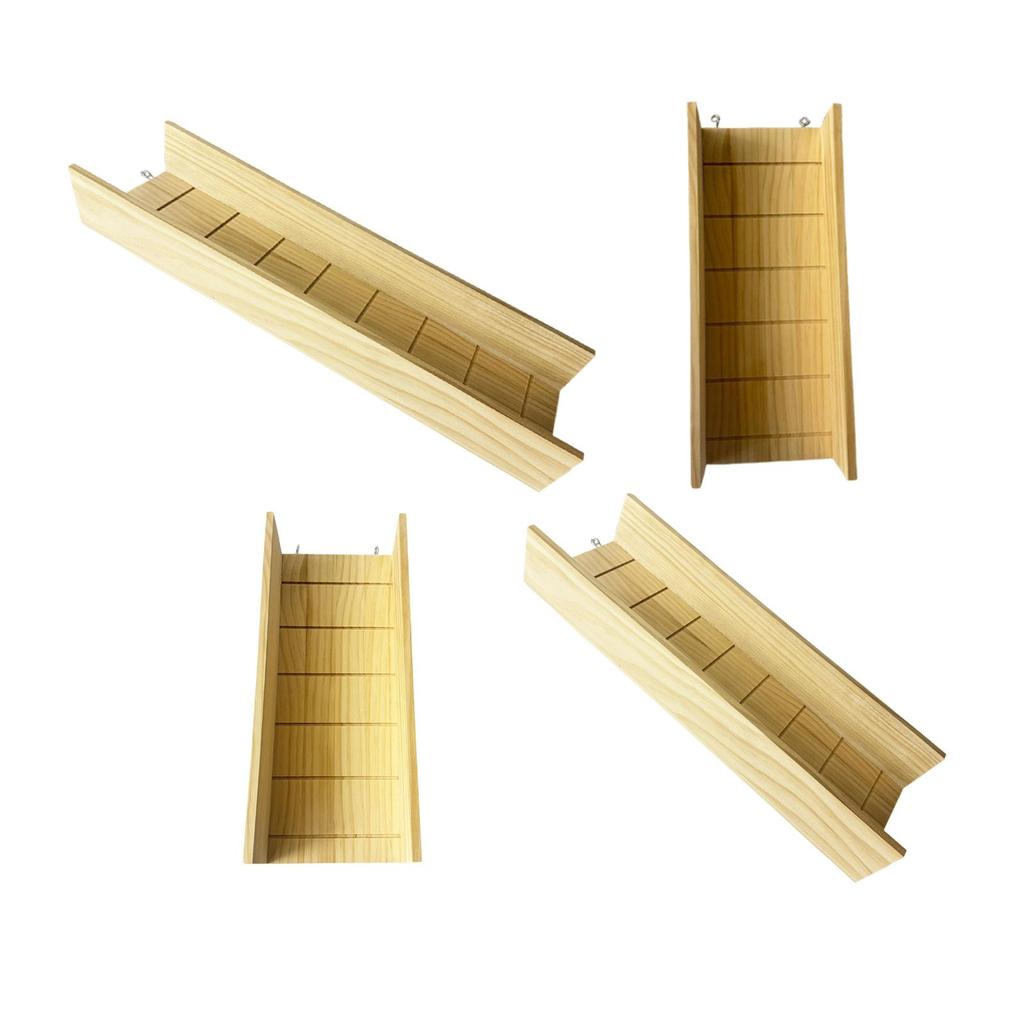 Wood Hamster Climbing Ladder Exercise Stable Toy Easy to Install Wood Climbing Ramp Hamster Platform for Guinea Pigs Hamsters