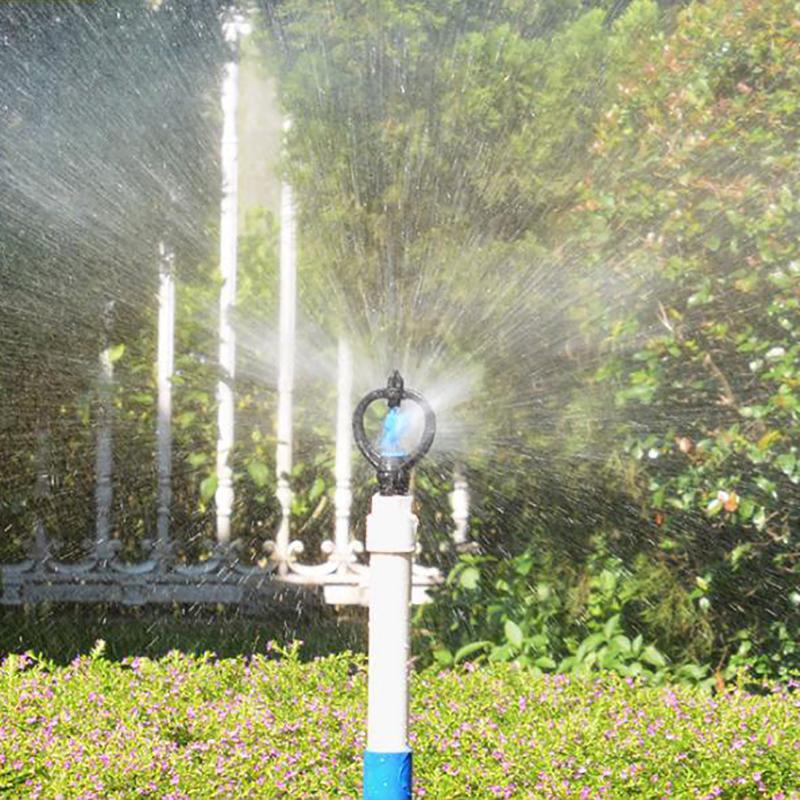 1/2" 3/4" Garten Rasen Bewässerung 360 Grad Rotationsdüse Sprinkler