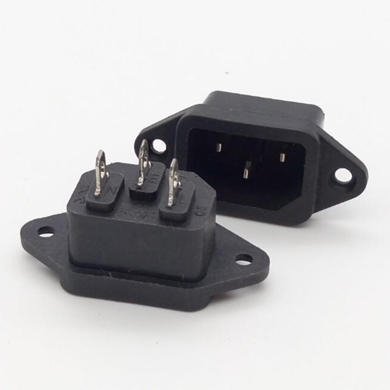 Copper Figure-Eight AC Power Socket and Plug for Computers